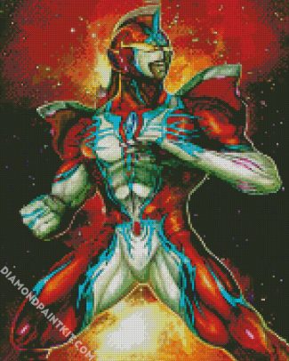 Galaxy Ultraman diamond painting