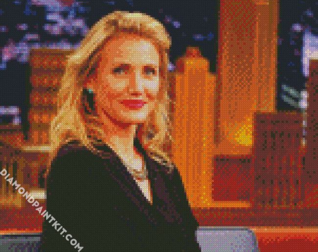 Gorgeous Cameron Diaz diamond painting