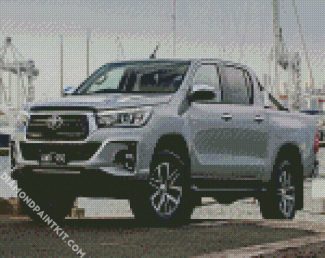 Grey Utes diamond painting