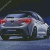 Grey Toyota Corolla Car diamond painting