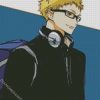 Haikyuu Tsukishima diamond painting