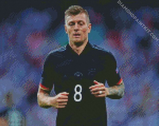 Handsome Toni Kroos diamond painting