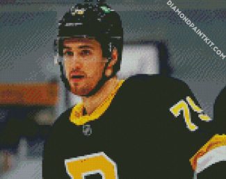 Ice Hockey Player From Bruins diamond painting