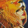 Leo Lady diamond painting