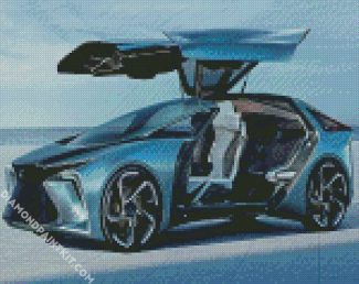 Lexus Sport Car diamond painting