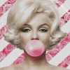 Marlyn Monroe And Bubblegum diamond painting