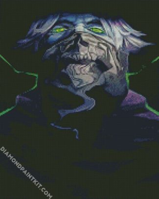 Masked Undead Man diamond painting