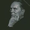 Monochrome Josip Broz Tito diamond painting