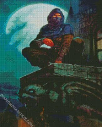 Night Thief Man diamond painting