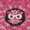 Pink Owl diamond painting