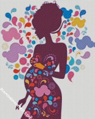 Pregnant Woman diamond painting