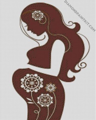 Pregnant Woman diamond painting