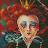 Red Queen Alice In Wonderland diamond painting