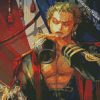 Roronoa Zoro One Piece diamond painting