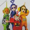 Stylish Teletubbies diamond painting