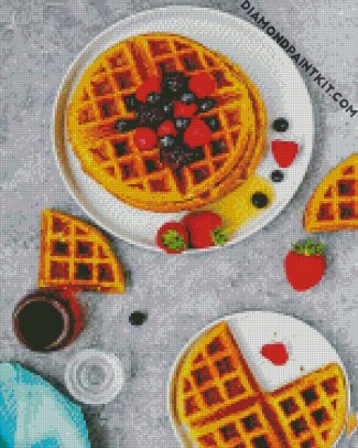 Tasty Waffle diamond painting