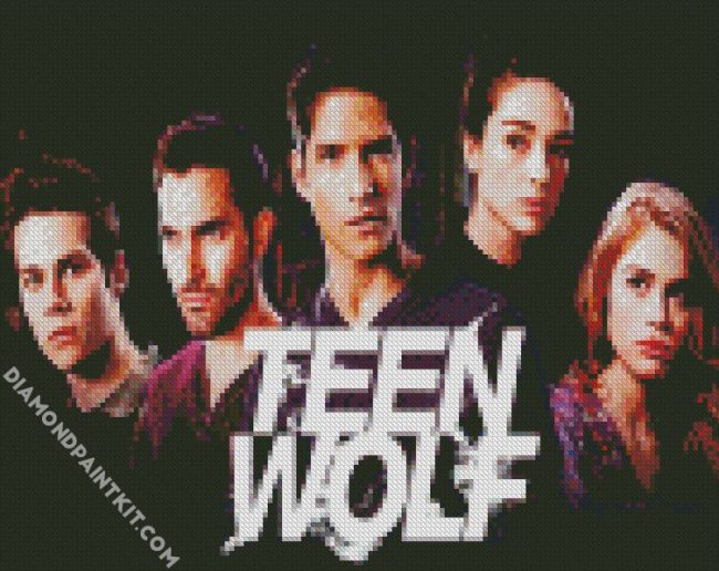 Teen Wolf diamond painting