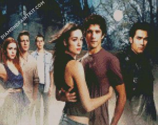 Teenwolf Characters diamond painting