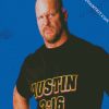 The Wrestler Mania Stone Cold Steve Austin diamond painting