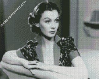 The English Actress Vivien Leigh diamond painting