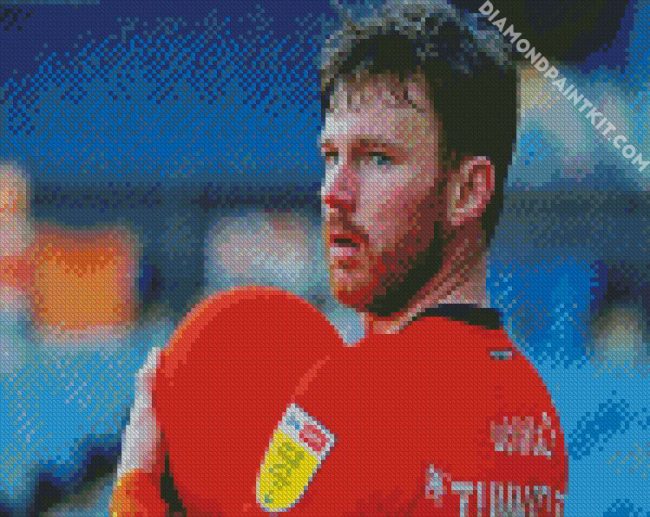 The Football Player Ryan Tunnicliffe diamond painting