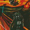 The Scream Vader diamond painting