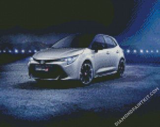 Toyota Corolla Car diamond painting