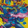 Transformers Illustration Art diamond painting