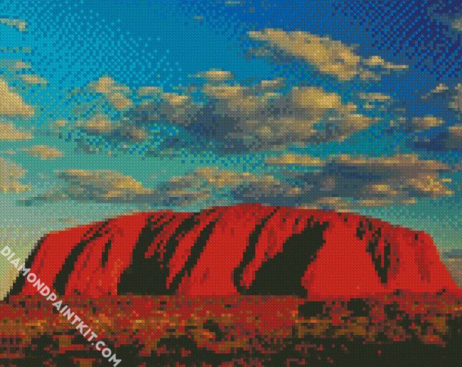 Uluru diamond painting