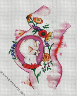 Unborn Baby Art diamond painting