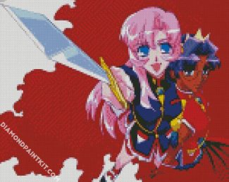 Utena Anime diamond painting