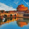 Vatikan Castle Sant Angelo diamond painting