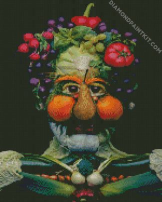 Vegetable Man diamond painting