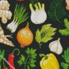 Vegetables Illustration diamond painting