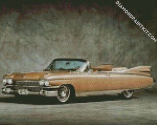 Vintage Cadillac diamond painting