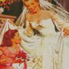 Vintage Bride On Her Wedding diamond painting