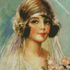 Vintage Deco Bride diamond painting