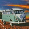 Volkswagen Campervan diamond painting