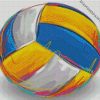 Volleyball Ball diamond painting