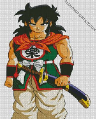 Yamcha Dragon Ball diamond painting