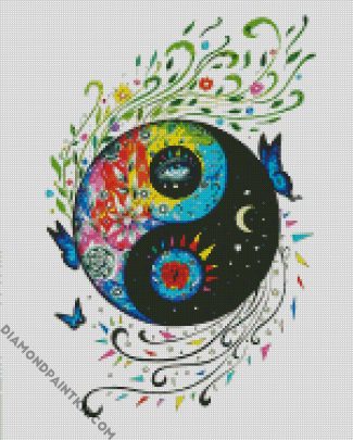 Yin And Yang Art diamond painting