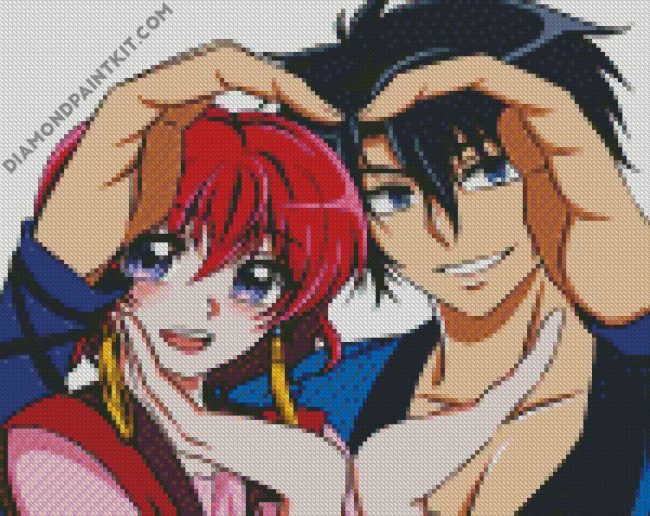 Yona And Hak Son diamond painting