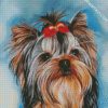 Yorkie Puppy Art diamond painting