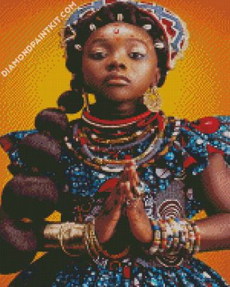 Zulu Girl diamond painting