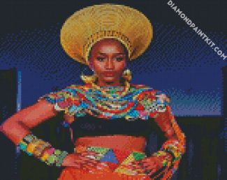 Zulu Lady diamond painting