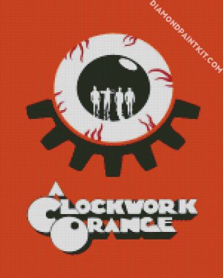 A Clockwork Orange Poster diamond painting