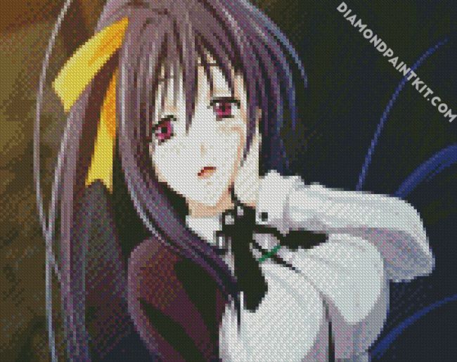 Akeno Anime Girl diamond painting