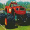 Animation Blaze And The Monster Machines diamond painting