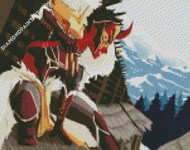 Anime Barbarian diamond painting