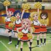 Anime Girls Cheerleading diamond painting